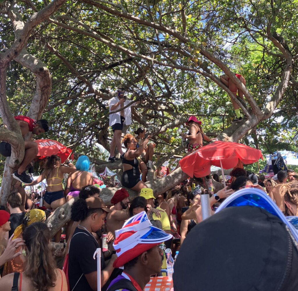 Paqueta Island in Rio de Janiero for Carnival