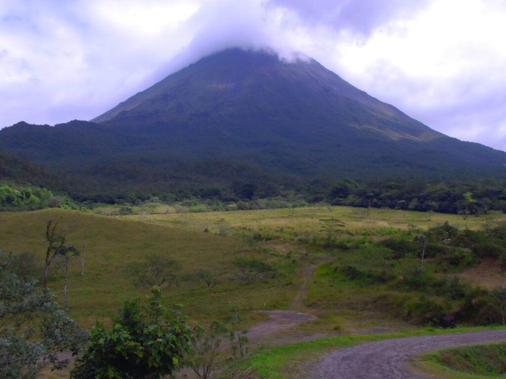A view of Arenal Volcano in Costa Rica