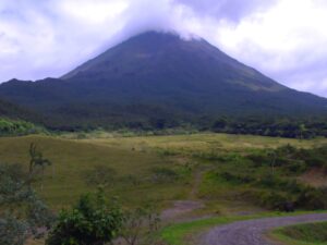 A view of Arenal Volcano in Costa Rica