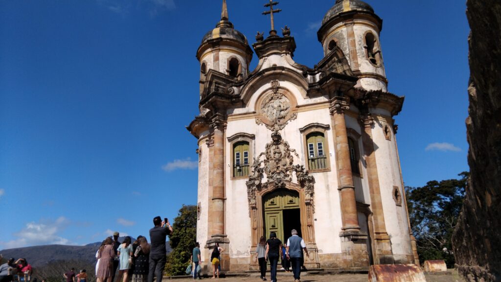 Church of Saint Francis of Assisi in Ouro Preto, Brazil
