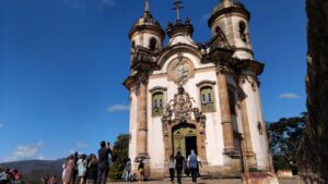 Church of Saint Francis of Assisi in Ouro Preto, Brazil