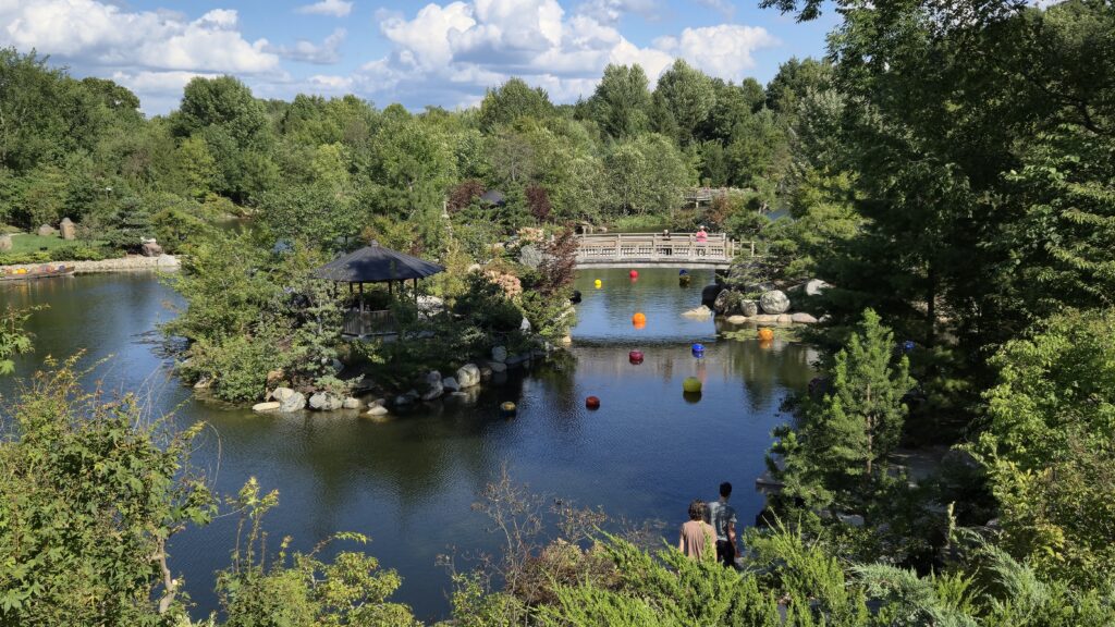 Richard & Helen DeVos Japanese Garden at Meijer Gardens & Sculpture Park in Grand Rapids, Michigan