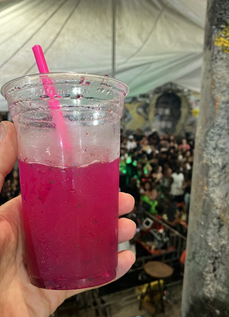 A delicious caipirinha in Rio de Janeiro, Brazil