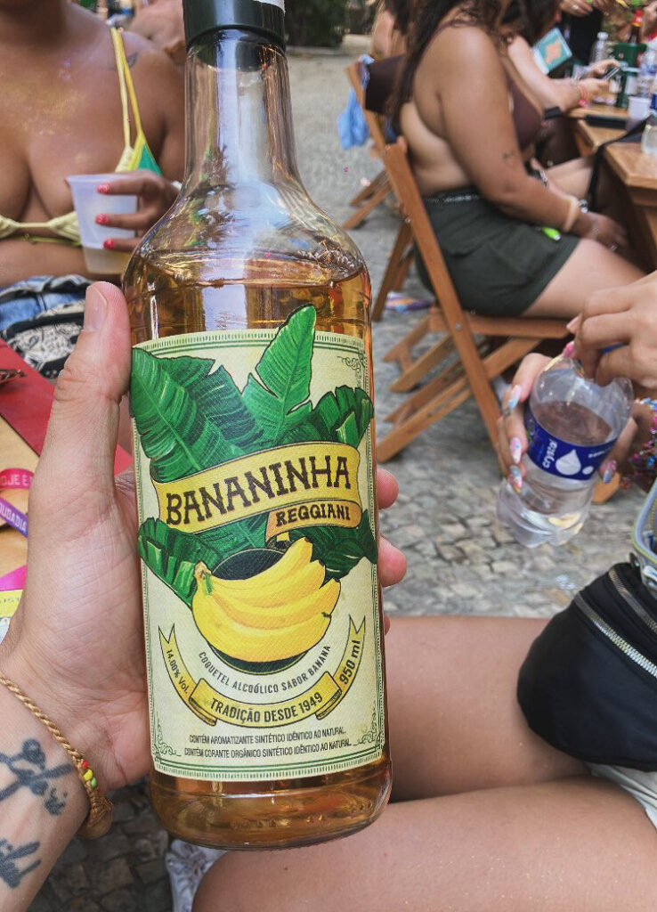 Bananinha, a banana Cachaça, Brazilian liquor