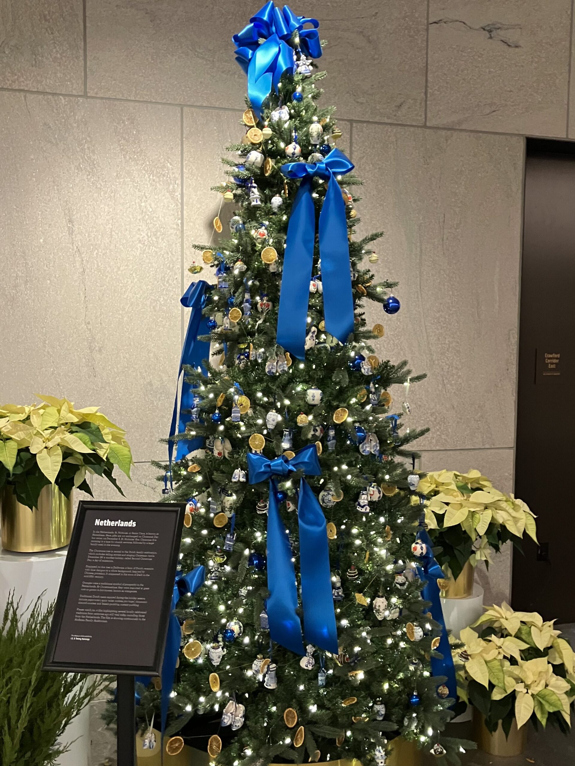 The Netherlands version of a Christmas tree at Meijer Gardens & Sculpture Park