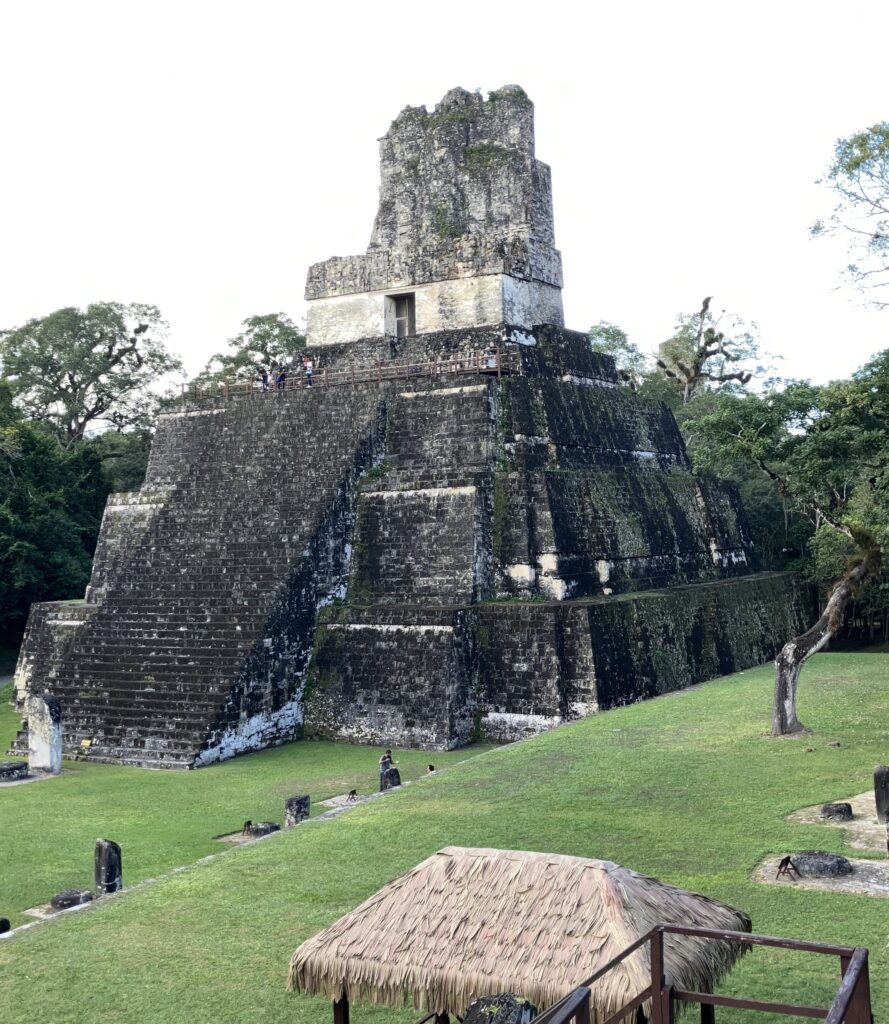 One of the pyramid in Tikal National Park dedicated to the wife of one of the rulers